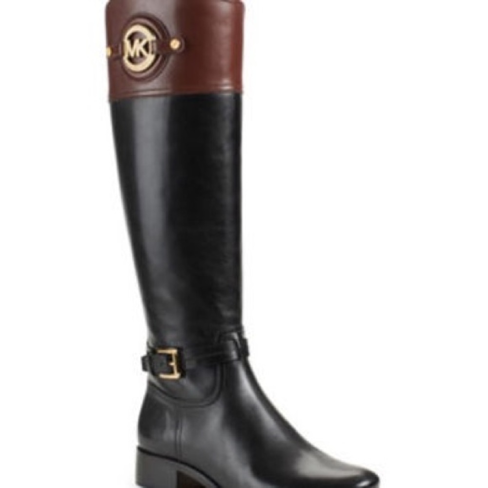 Michael Kora Stockard Two Tone Riding Boots